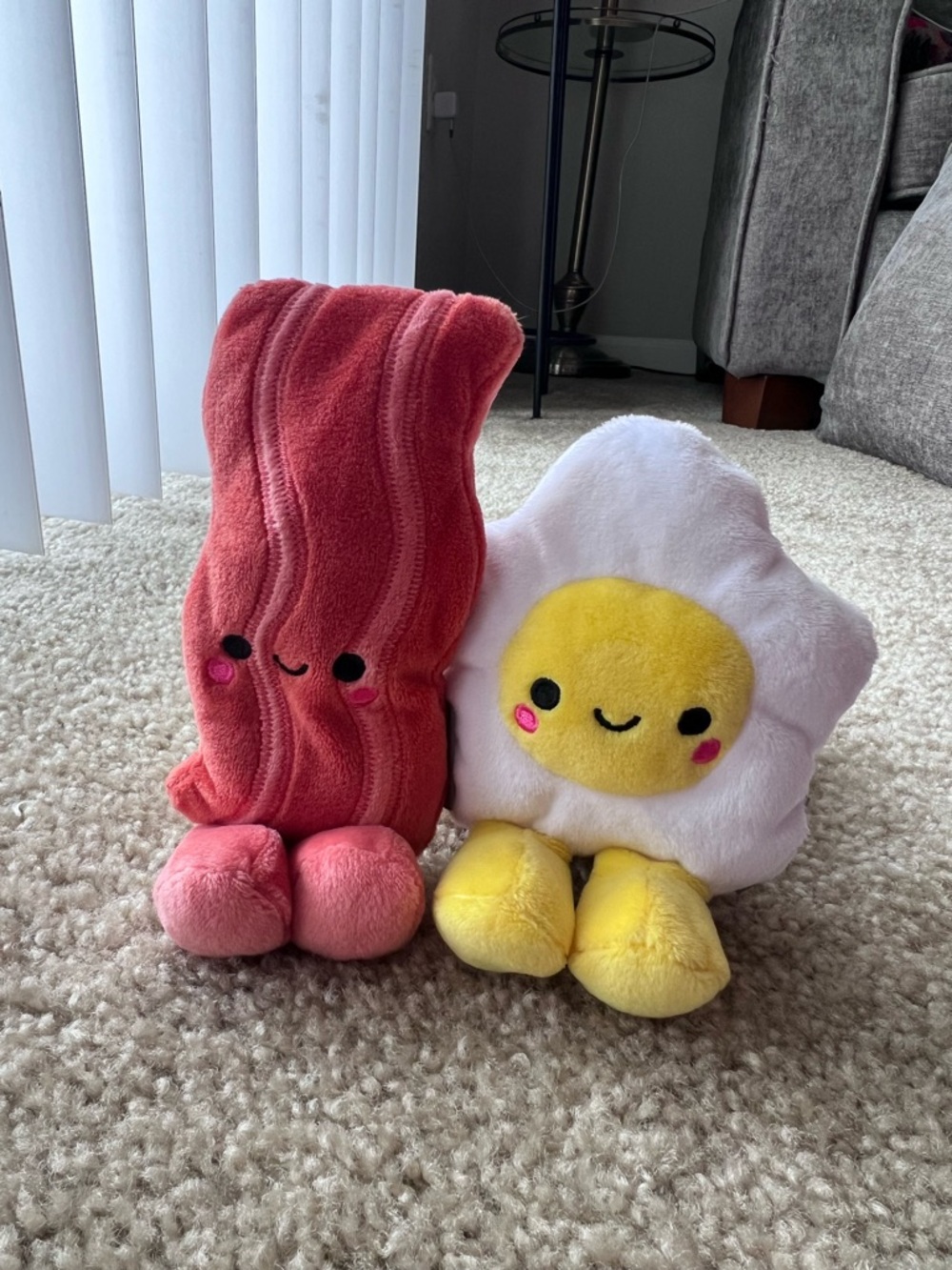 Eggs & Bacon Magnetic Plush
